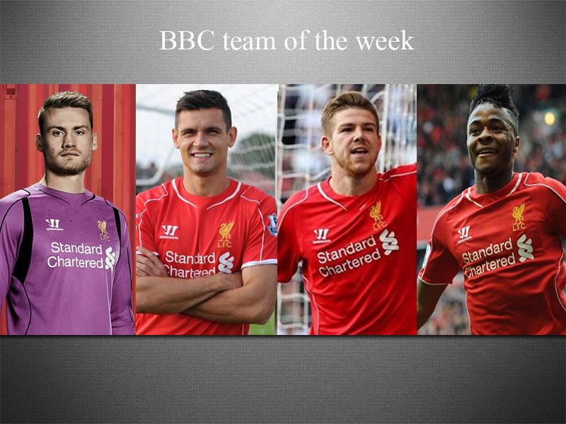 ข่าวลิเวอร์พูล - "สี่คนอ้ายมาสี่คน" Team Of The Week BBC